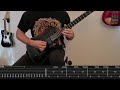 Sepultura - Amen (Rhythm Guitar Cover + Screentabs)