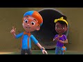 Blippi & Meekah's Rainbow Paint Adventure! | Blippi Wonders Educational Videos for Kids