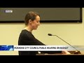 Roanoke City Council public hearing on budget