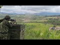 shot negev 5.56 mm Colombian infantry