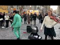 “Dance Monkey” in Italy | Karolina Protsenko Violin & Daniele Vitale Sax