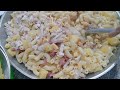 Chicken Macaroni w/ keso de bola for Noche Buena | agnesvlog