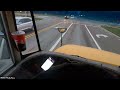 A Drive on Two-Lanes (Driver POV) 2003 IC CE200 School Bus W/ T444E: Bus 03-12