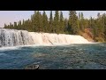 Cave Falls-Bechler Area Yellowstone National Park: 1 minute relaxing video