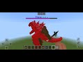 King Kong vs Godzilla in Minecraft