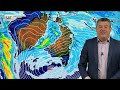 OZ: Cold SE, showery east coast + some outback rain coming