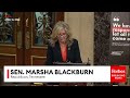 JUST IN: Marsha Blackburn Uses Chuck Schumer's Own Words Against Him In Demand For Mayorkas Trial