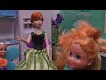 Go to bed ! Elsa & Anna toddlers - bedtime - breakfast morning routine - Barbie dolls