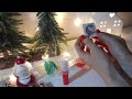 ASMR : je vous présente les cadeaux du calendrier de l'avent de ma fille (chuchotements et triggers)