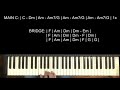 Stay - Rihanna feat Mikky Ekko (PIANO ACCOMPANIMENT TUTORIAL)