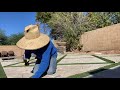 How To lay Travertine pavers with grass