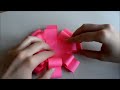 How to Make - Easy Paper Bow  - Step by Step | Papierowa Kokarda