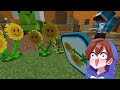 PLANTAS vs ZOMBIES en MINECRAFT 😱 BATALLA de LOS COMPAS EN MINECRAFT