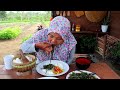 ikan asin coba deh Masak gini' dijamin bikin ketagihan, panen kangkung untuk ditumis, masakan desa