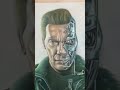 My latest artwork - T-800 - finishing touches