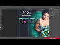 How To Create a Professional Calendar in Photoshop | PE11| Calendar 2021