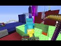 Playing a LUCKY BLOCK RACE in Minecraft!