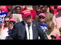 Trump declares debate victory at campaign rally in Virginia