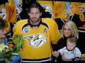 Mike Fisher honored for his 1000th Game in the NHL