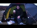 Wild Camp High Above the City of Sheffield