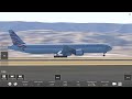 Infinite Flight Boeing 777-200ER landing