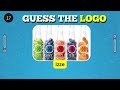 Guess the Logos in 3 Seconds | 25 Famous Drink Brand Logos | Logo Quiz 2024