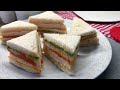 kids Favourite Rainbow Sandwiches | Easy Ribbon Sandwiches | Taste Assured