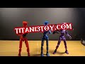The Best Action Figure Fight Scene You've Ever Seen! -Titan 13 Stop Motion Fight Scene