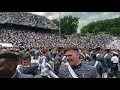 2019 West Point Graduation Closing Minutes Alma Mater to Toss