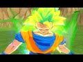 Goku (LSSJ3) VS Gohan (SSJ3) - DBZ Budokai Tenkaichi 3 [Mods]