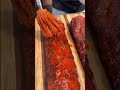 The best Memphis style dry rubbed ribs #shorts