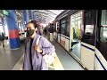 LRT Ampang & Sri Petaling Line | CSR Zhuzhou (AMY 38 & 22) Arriving & Departing at Chan Sow Lin