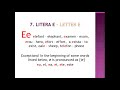 Lesson 1, Romanian alphabet and examples, letters A - E