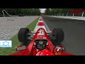 Monza and Ferrari Evolution (1950-2021) | Onboard | rFactor  - Engine Sound
