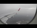 Turkish Airlines A321 Sharklets Istanbul-Frankfurt (THUNDERSTORM!)