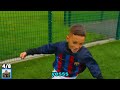 9 Year Old Footballer vs 20 Year Old.. KID LEWANDOWSKI