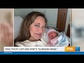 Viral photo captures baby's 'guardian angel'