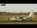 Prestwick Airport - U.S Navy C-130T Hercules Golden sunshine Departure 31/12/2019