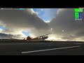 [MSFS] Massive headwind at Heathrow EGLL 27L - Savage Cub