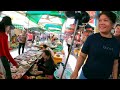 Cambodian Fresh Market Food - Walking tour Explorig Fruits, Vegetables, Pork, Fish & More