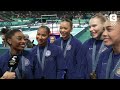 SUPERSTAR Simone Biles inspires USA to gymnastics team gold 🥇 | #Paris2024 Highlights