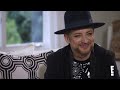 Tyler Henry Clashes With Skeptic Boy George Before RHOBH Husband Steps In | Hollywood Medium | E!