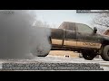 Nice Cold Starting Up BIG CUMMINS DIESEL ENGINES and SOUND 3