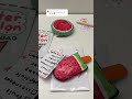 Watermelon blind bag! 🍉#blindbag #asmr #diy #asmrunboxing #paperdiy #papersquishy #papercraft