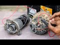 How to Connection Car Alternator And Starter Motor Wiring Together | How to Wire Starter