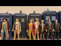 Doctor Who figures: the doctor and tardis sets