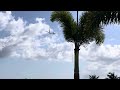 American Airlines Flight 2440 from St. Maarten to Miami takeoff, July 7, 2024.