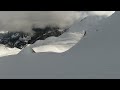 Ski Freeride Les Arcs - Couloir de Valdez Aiguille Rouge (3226m) Top to Bottom