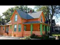 Unique color homes in historic American neighborhoods