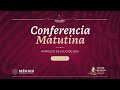 Poder Judicial fomenta corrupción por liberaciones en fines de semana. Conferencia presidente AMLO